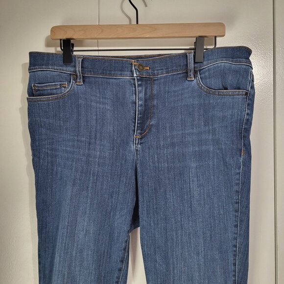 ANN TAYLOR Womens SZ 14 The Skinny Ankle Modern Fit Jeans - Picture 2 of 8